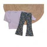 Flared broek spring lilac
