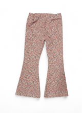 Flared broek colorfull spring