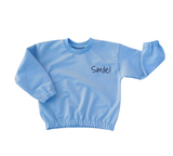 Cropped sweater Anky lichtblauw