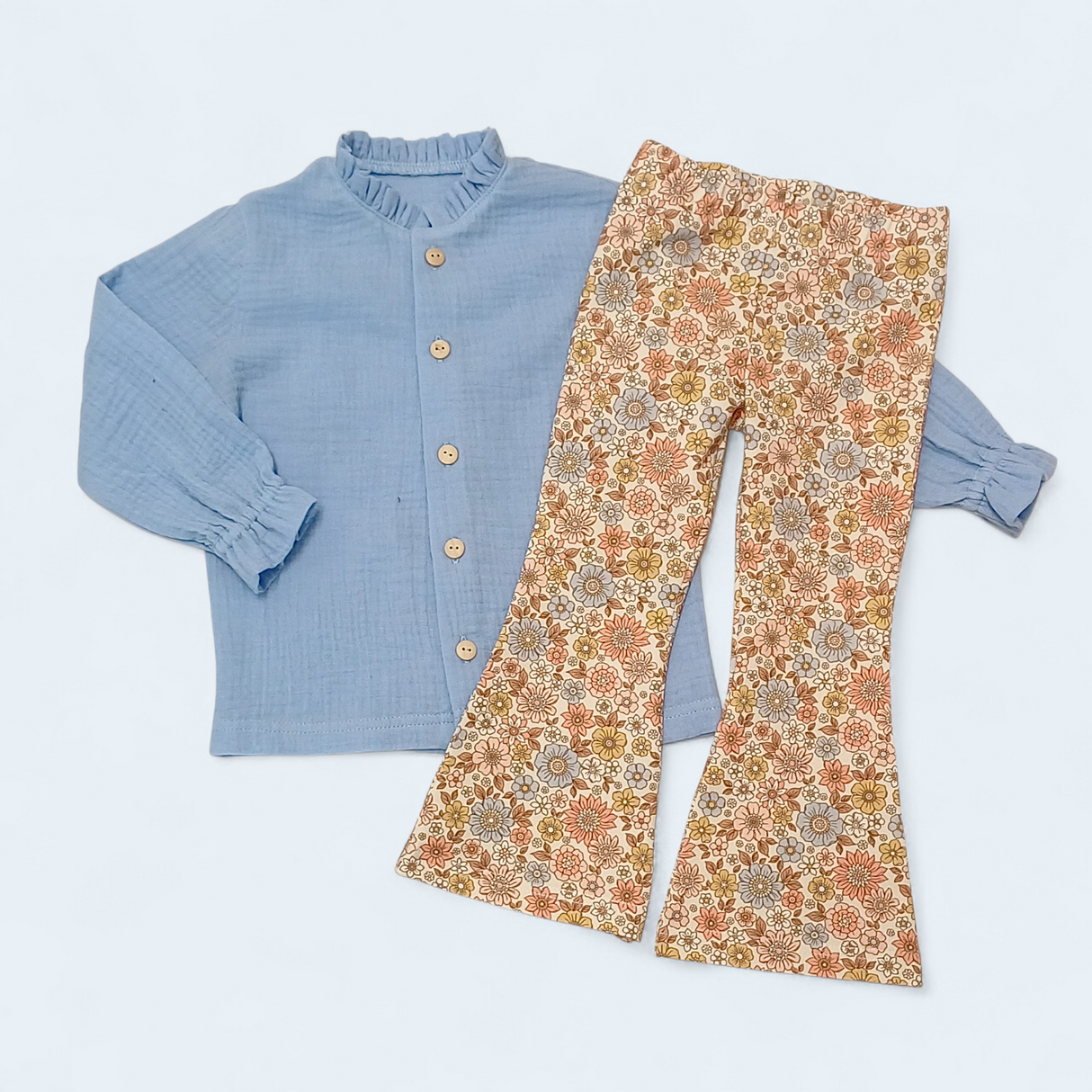 Blouse Aukje licht blauw