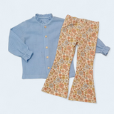 Blouse Aukje licht blauw