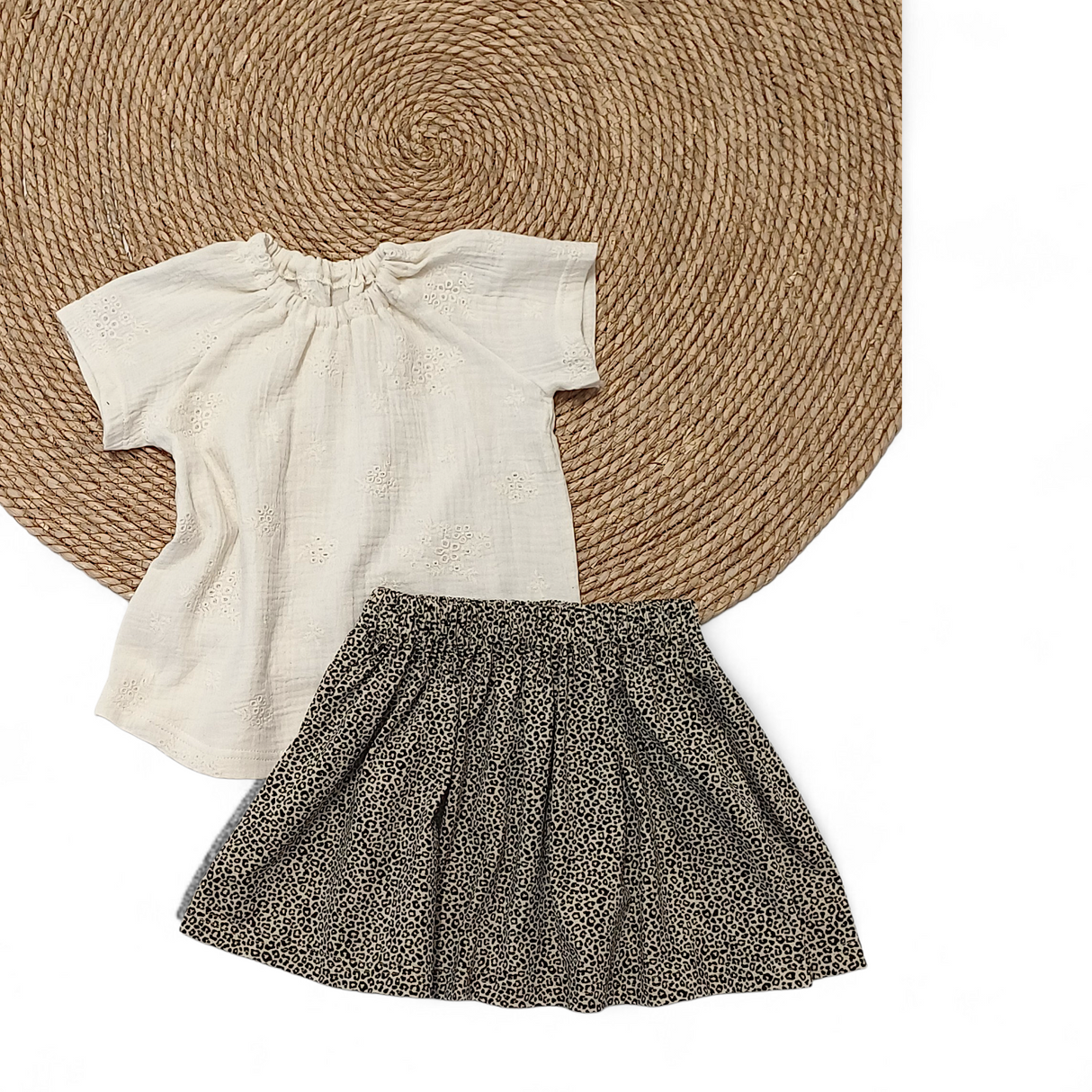 Blouse Fabiënne broderie room