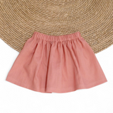 Rokje Steffie linnen summer pink