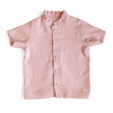 Blouse Aukje hydrofiel zachte roze