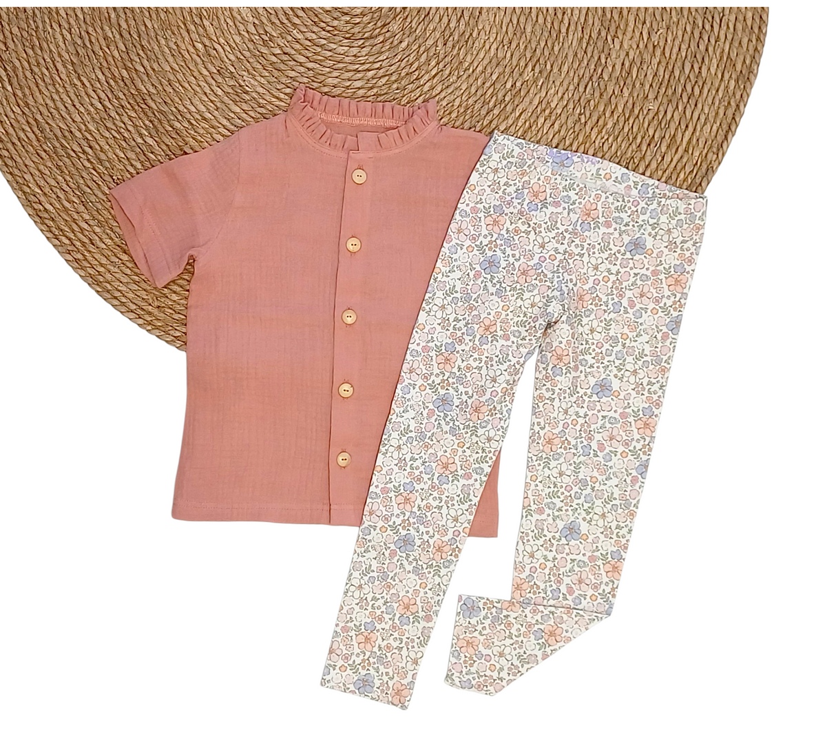 Blouse Aukje hydrofiel sweet summer pink