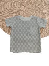 T-shirt Tim badstof oud groen