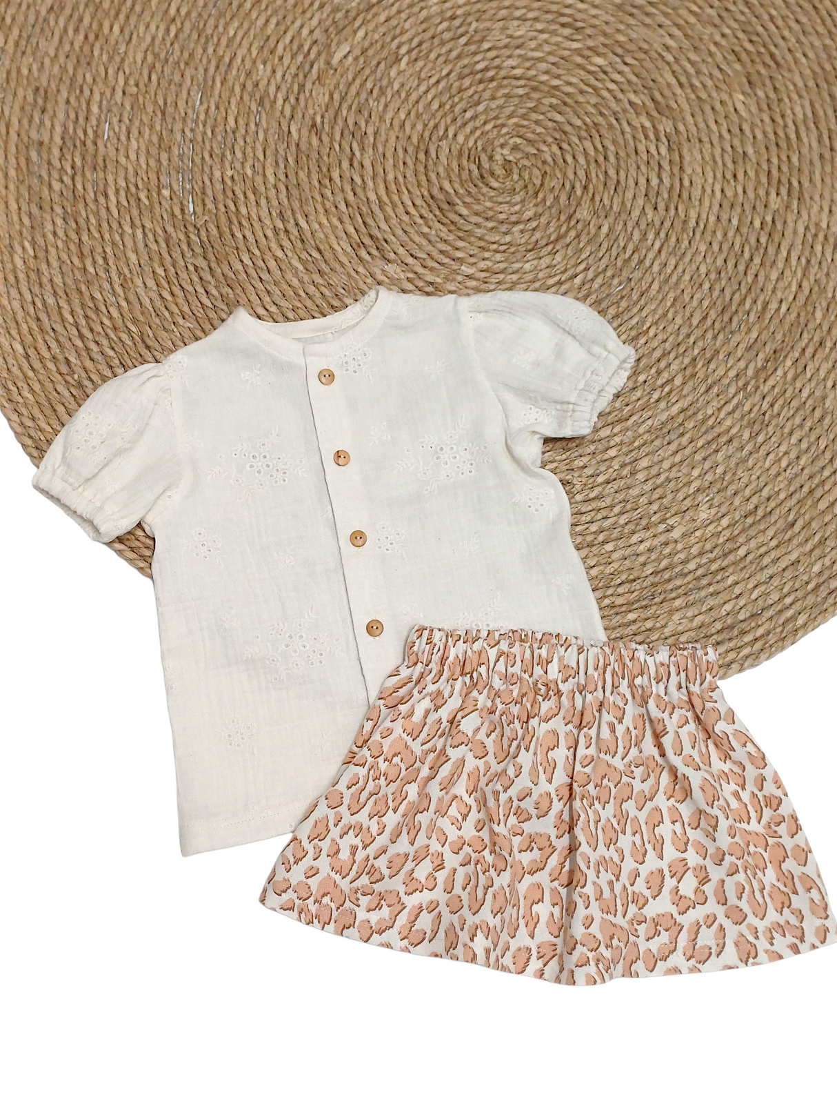 Blouse Fay broderie crème
