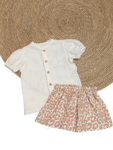Blouse Fay broderie crème