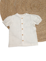 Blouse Fay broderie crème