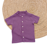 Blouse Aukje hydrofiel aubergine