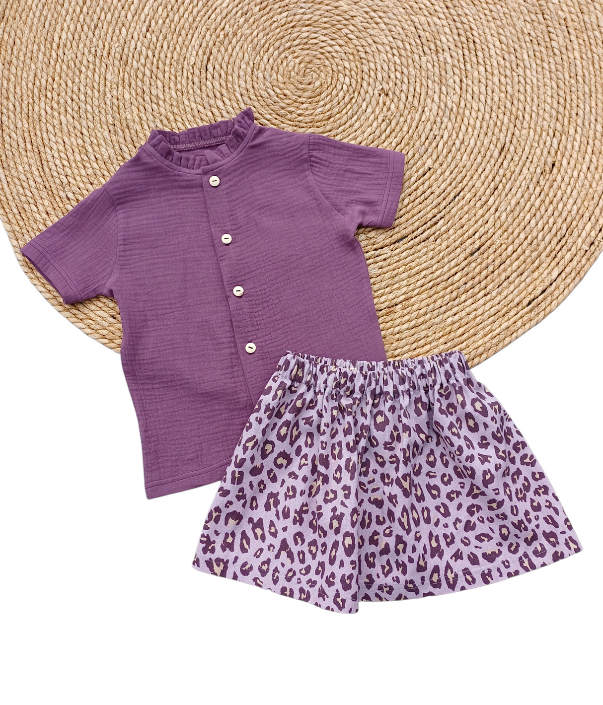 Blouse Aukje hydrofiel aubergine