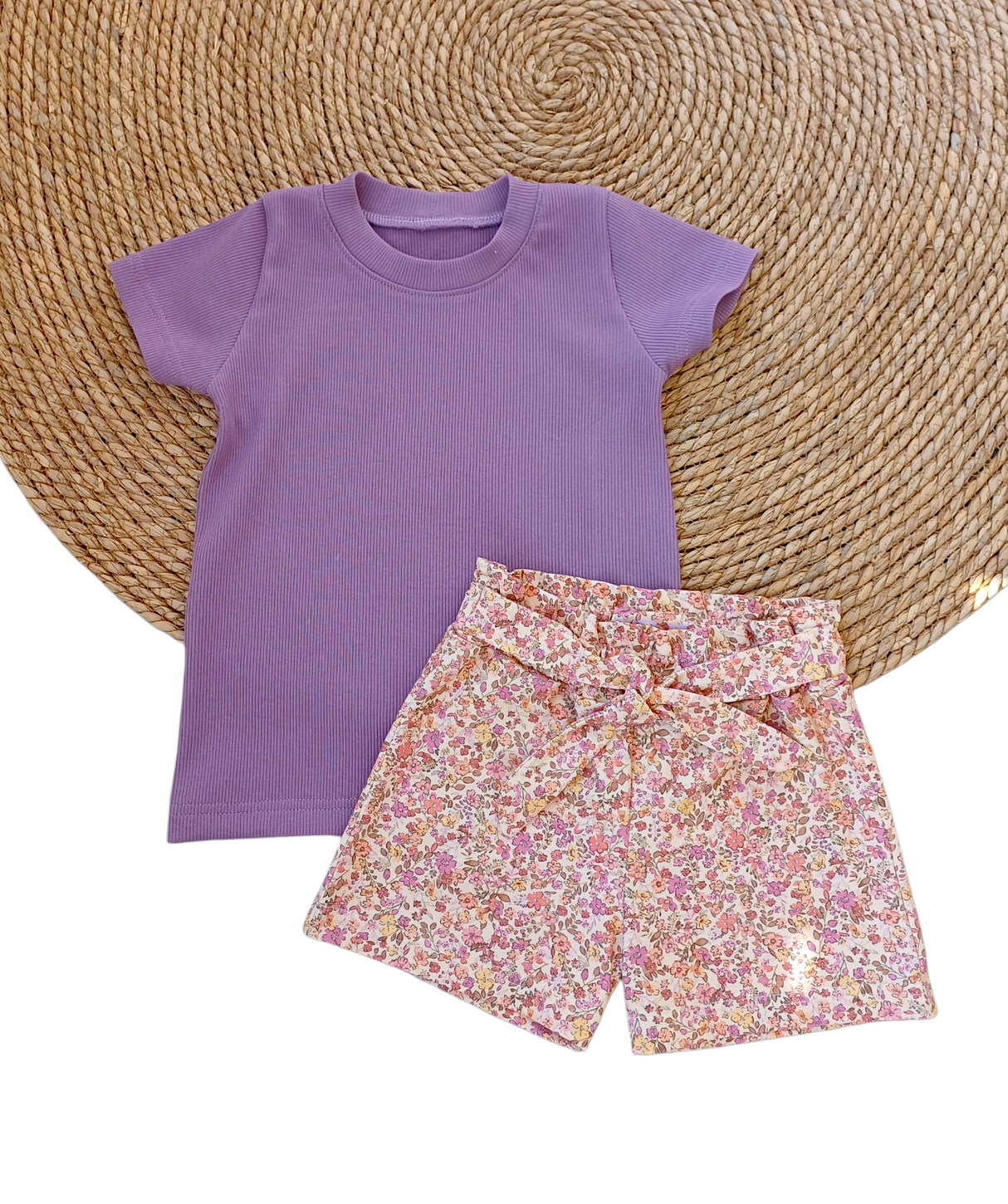 Short Vera dreamy flowers