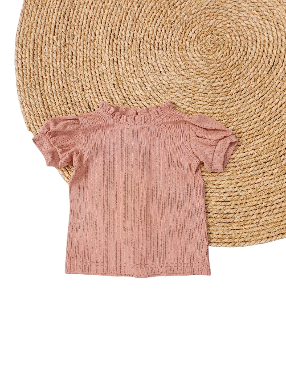Shirt Lana ajour perzik