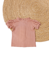 Shirt Lana ajour perzik