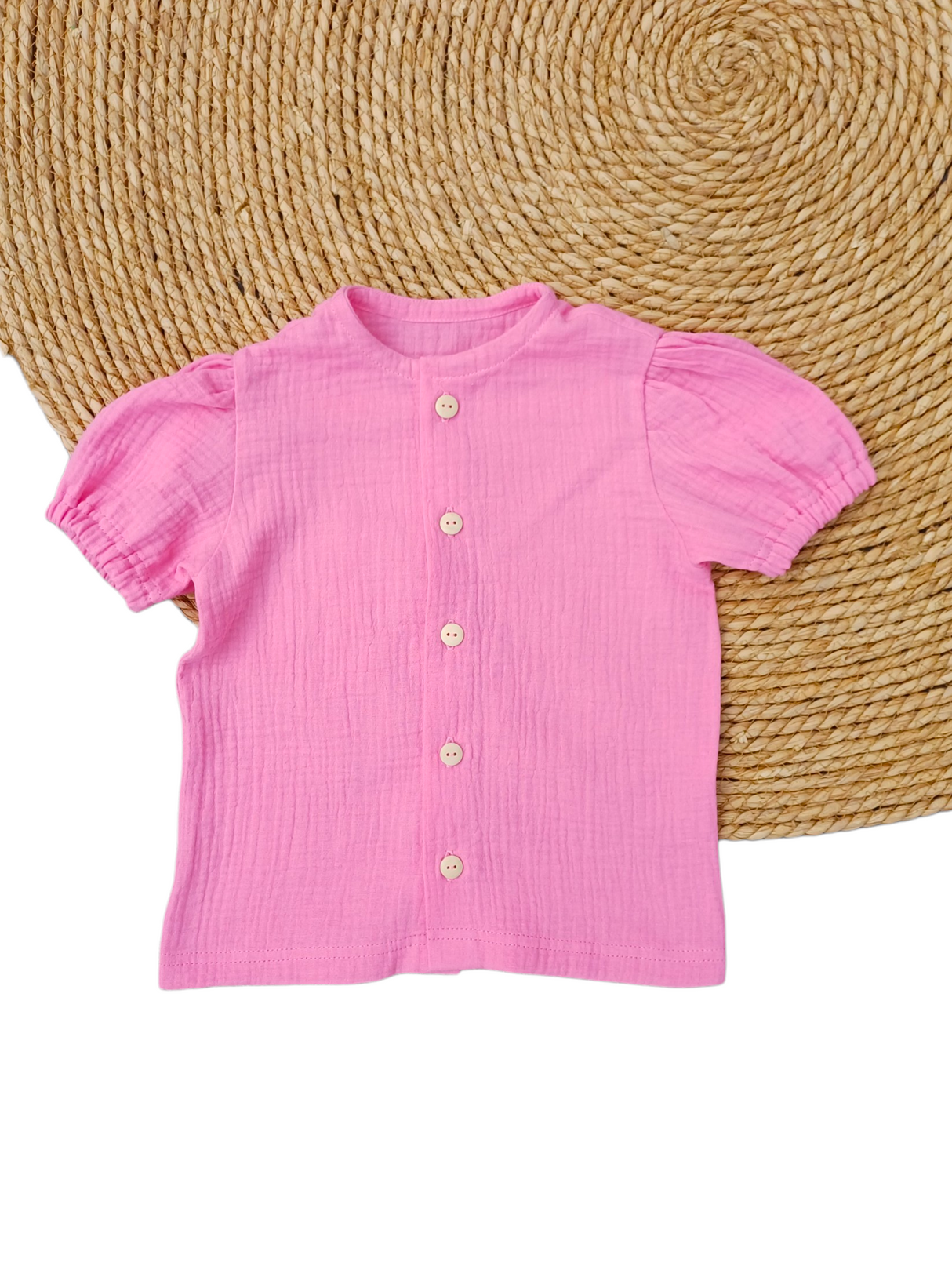 Blouse Fay hot pink