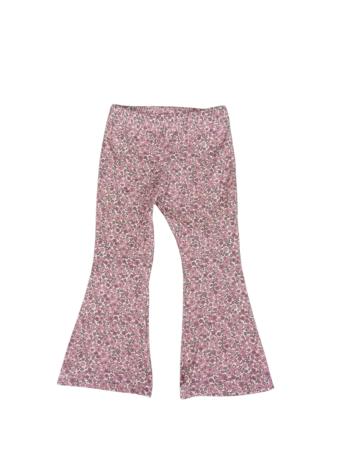 Flared broek millefleurs