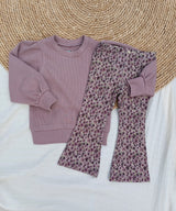 Flared broek purple rain