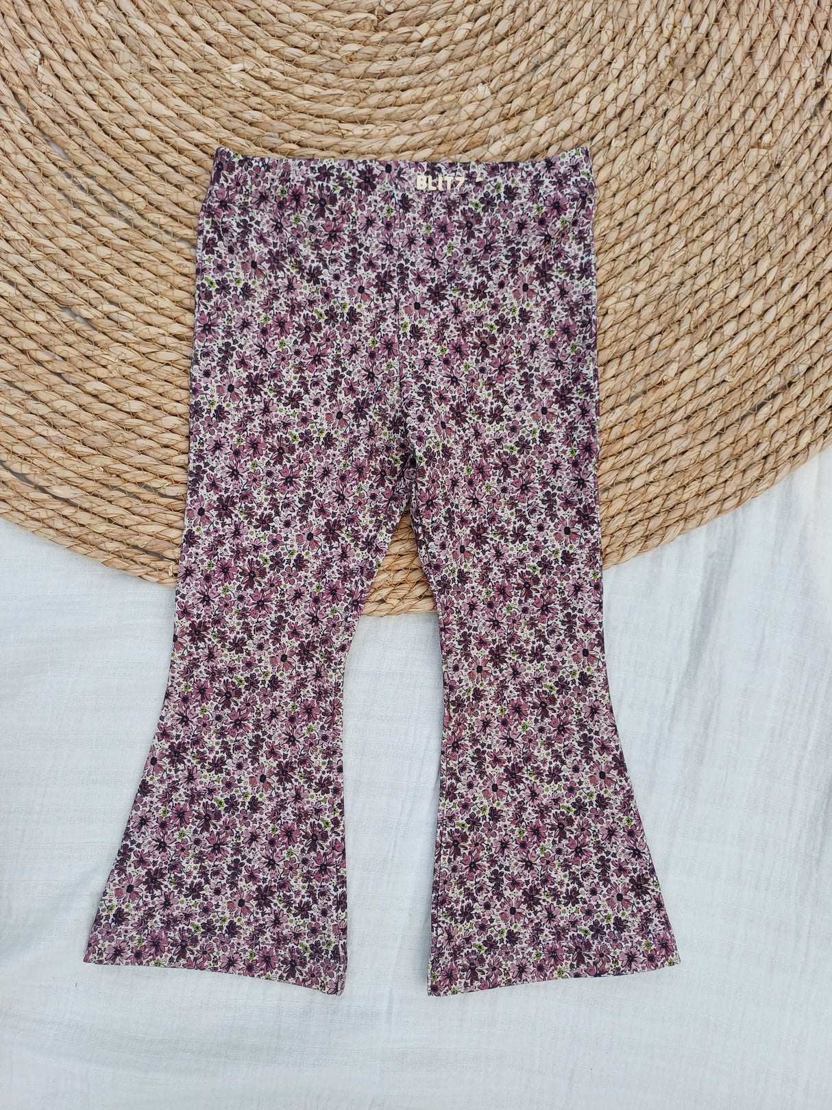 Flared broek purple rain