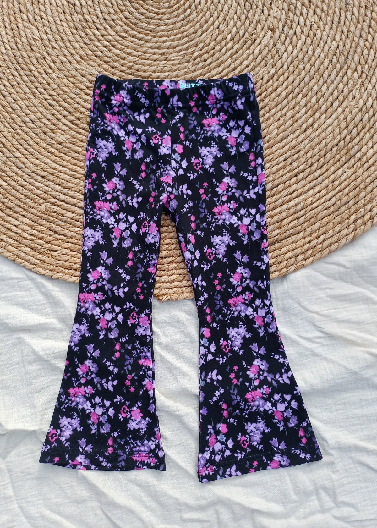 Flared broek bright night
