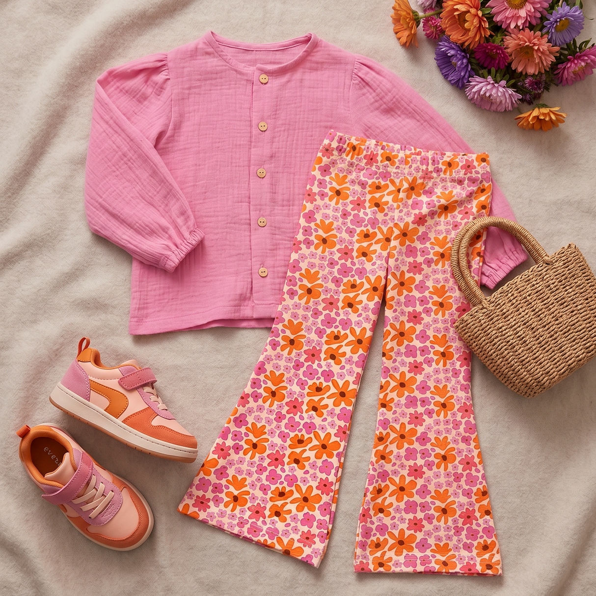 Blouse Fay hot pink