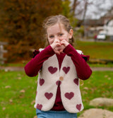 Longsleeve Puck bordeaux (fijne rib)