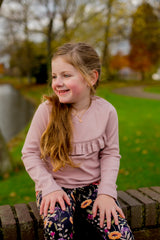 Longsleeve Madeleine fijne rib uni