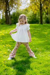 Blouse Emilie broderie korte mouw