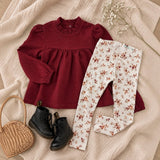 Legging rib fleury
