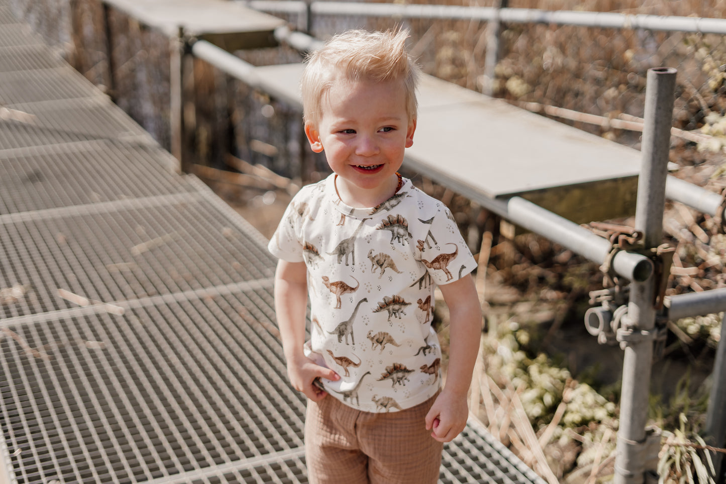 Basic T-shirt Sam in dierenprint naar keuze