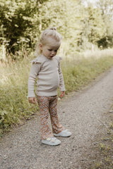 Flared broek winterpracht
