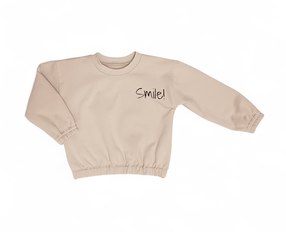 Cropped sweater Anky zand/beige