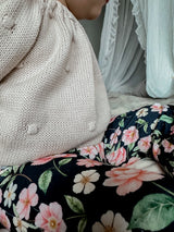 Top Charlotte dots gebreid zand/beige