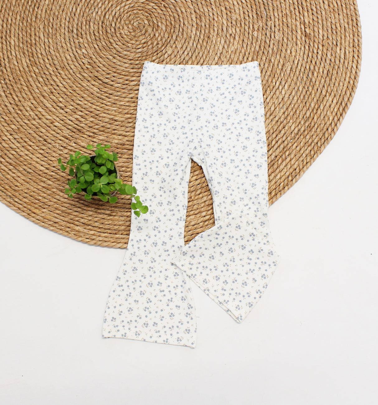Flared broek Julia bloemenprint