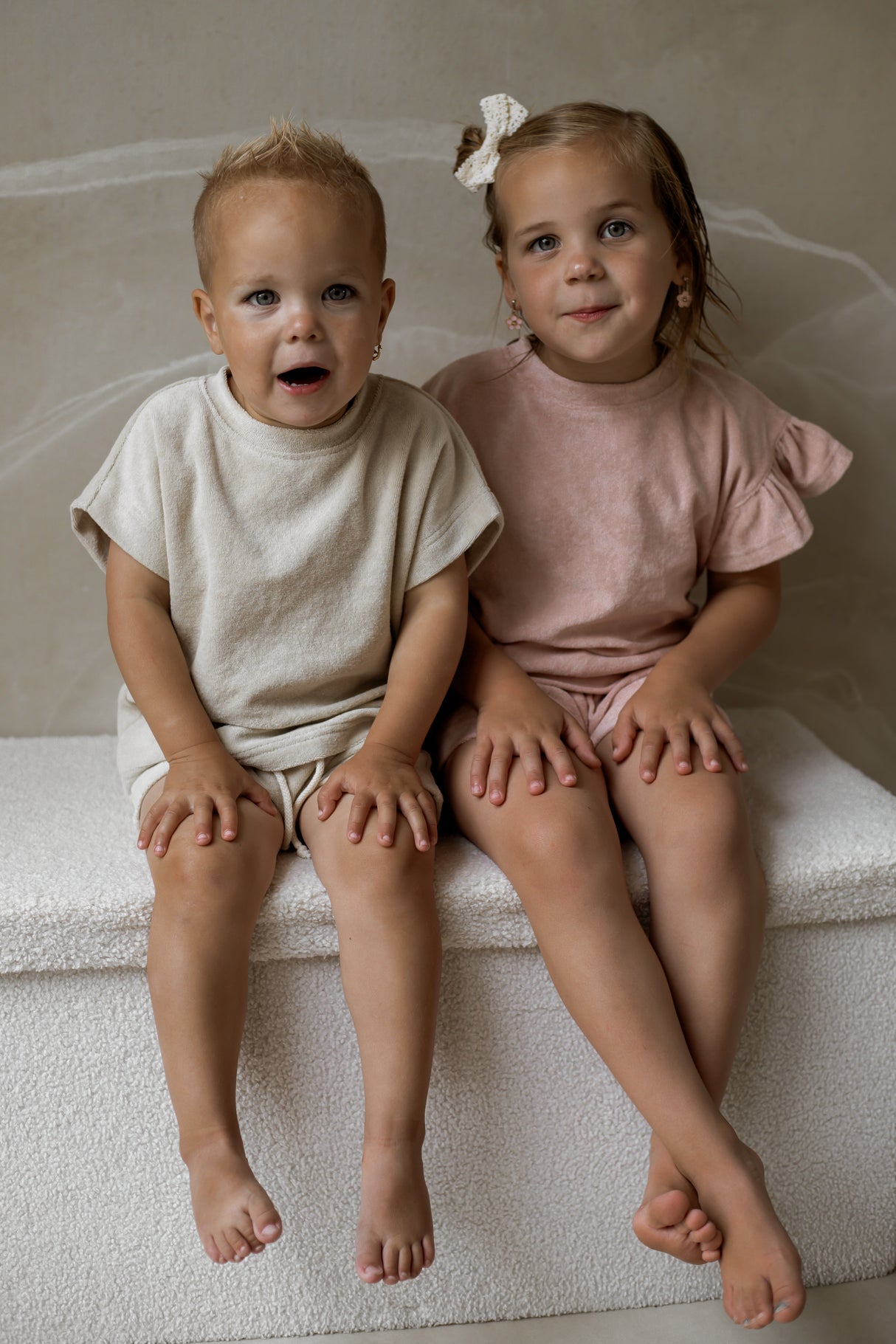 Set T-shirt Rowan & short Billy badstof