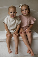 Set T-shirt Rowan & short Billy badstof