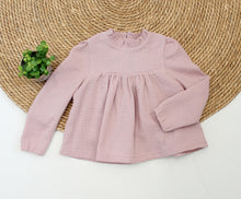 Afbeelding in Gallery-weergave laden, Hydrofiele blouse Merel in kleur van je keuze
