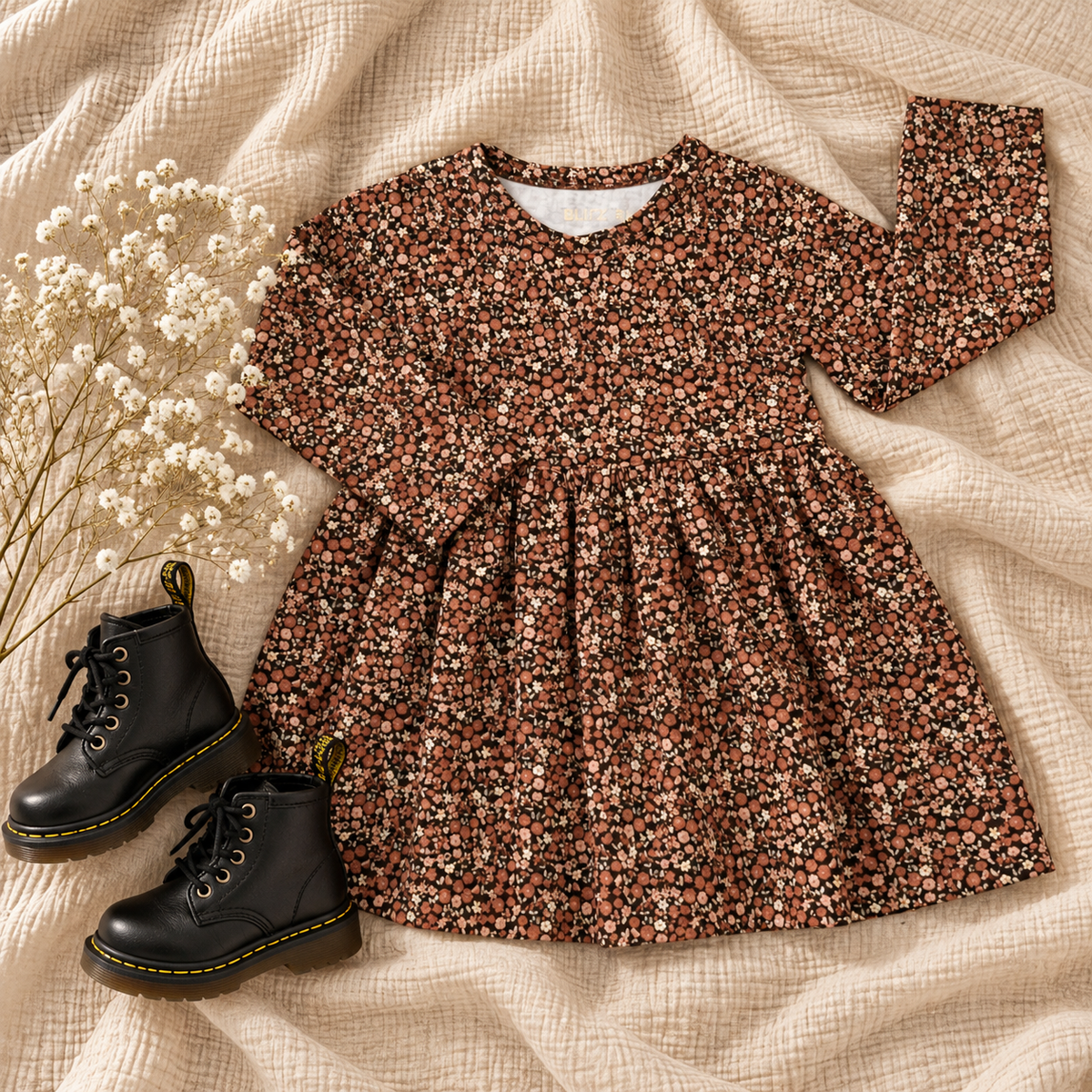 Jurk Kiki ultimate brown