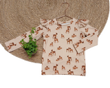 Basic Longsleeve Puck met dierenprint naar keuze