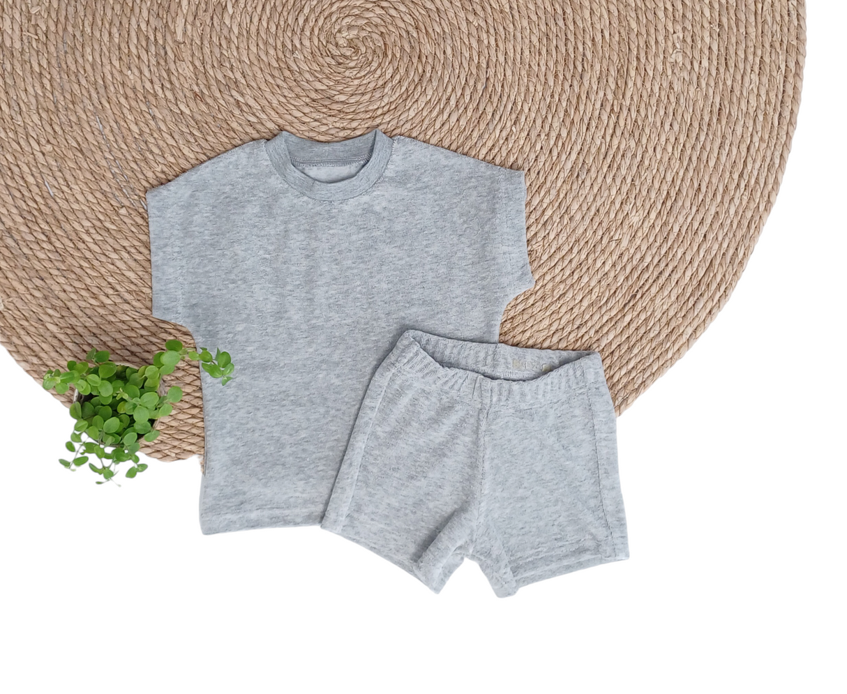 Oversized T-shirt Rowan badstof in verschillende kleuren