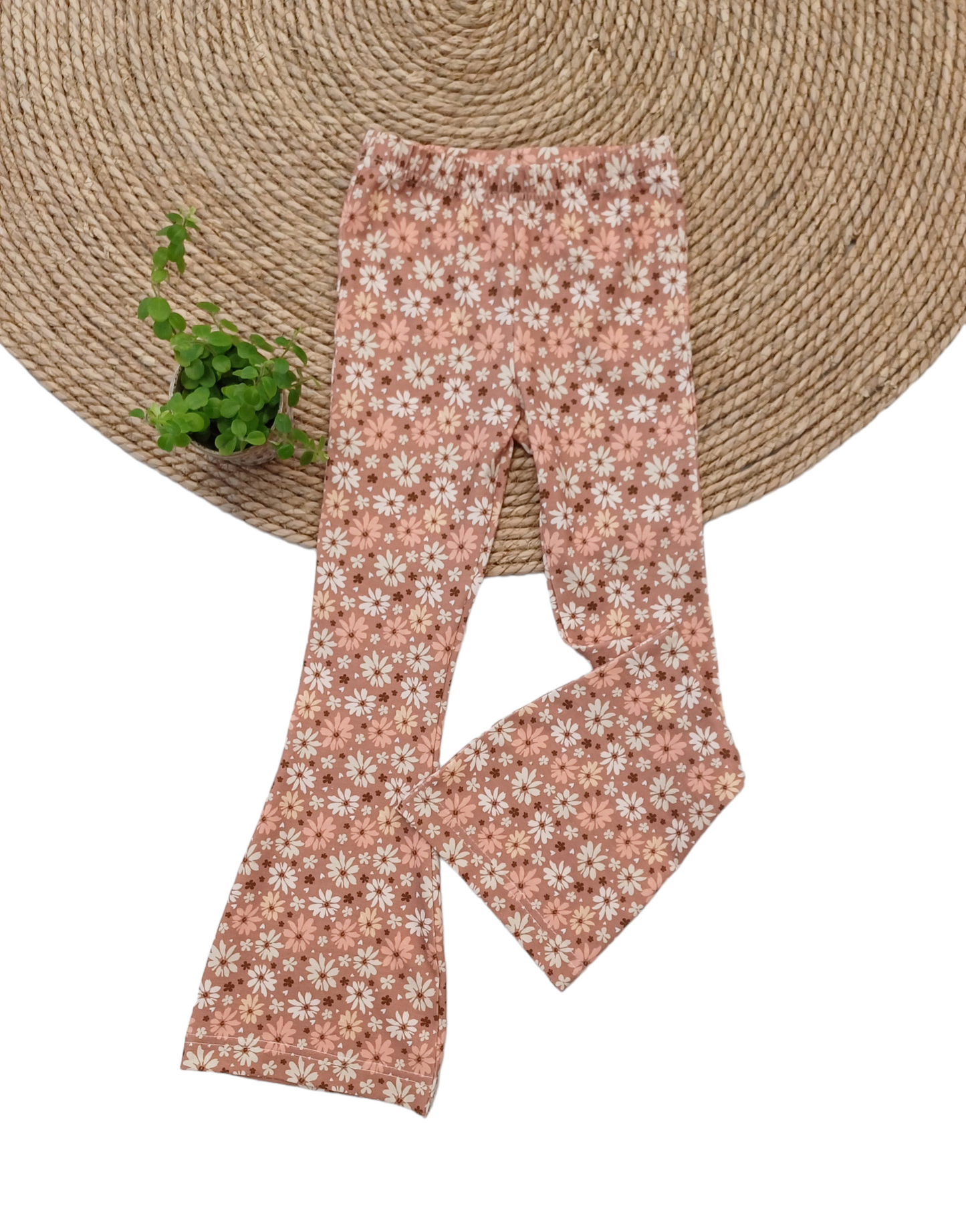 Flared broek Julia bloemenprint