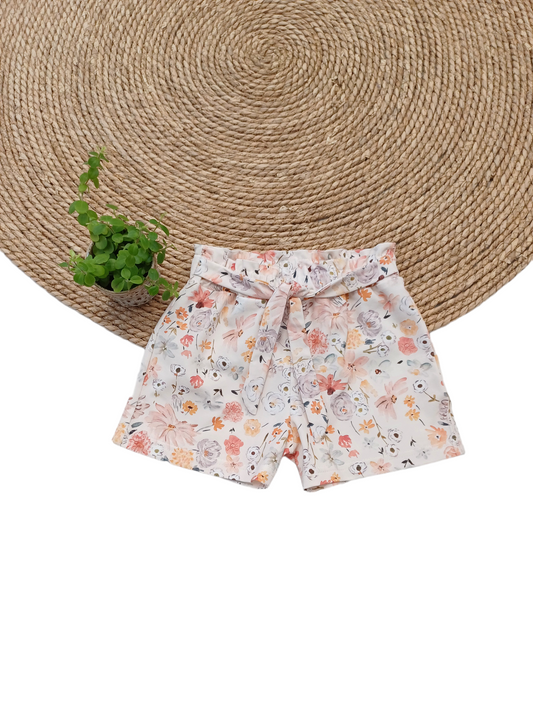 Short Vera met bloemenprint