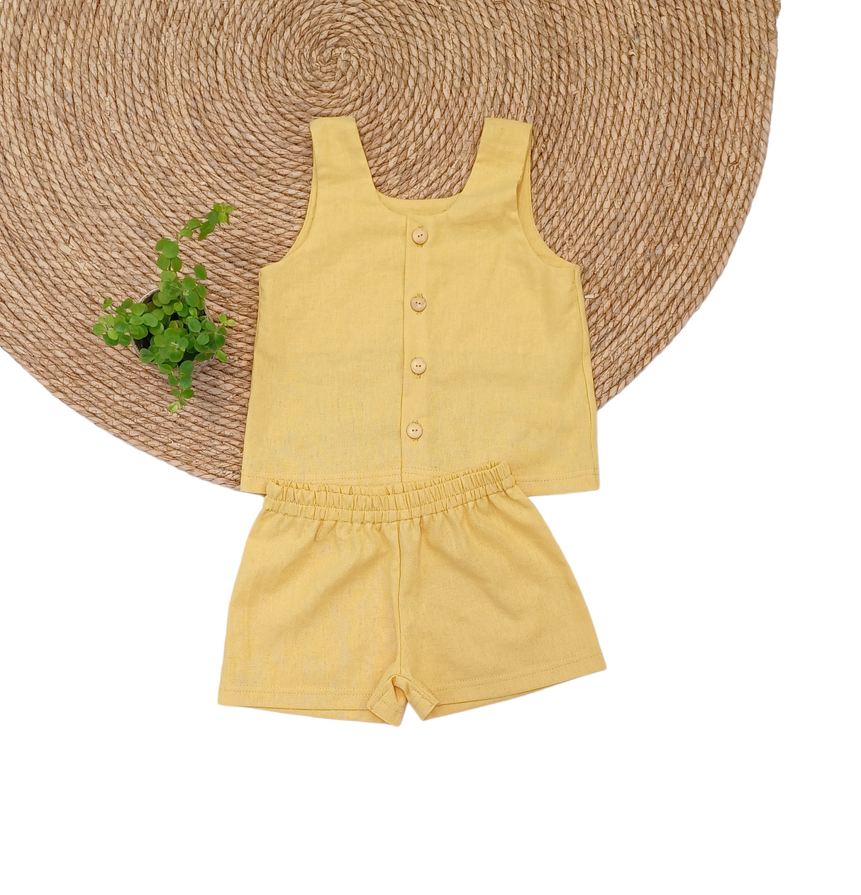 Short Roos linnen in verschillende kleuren