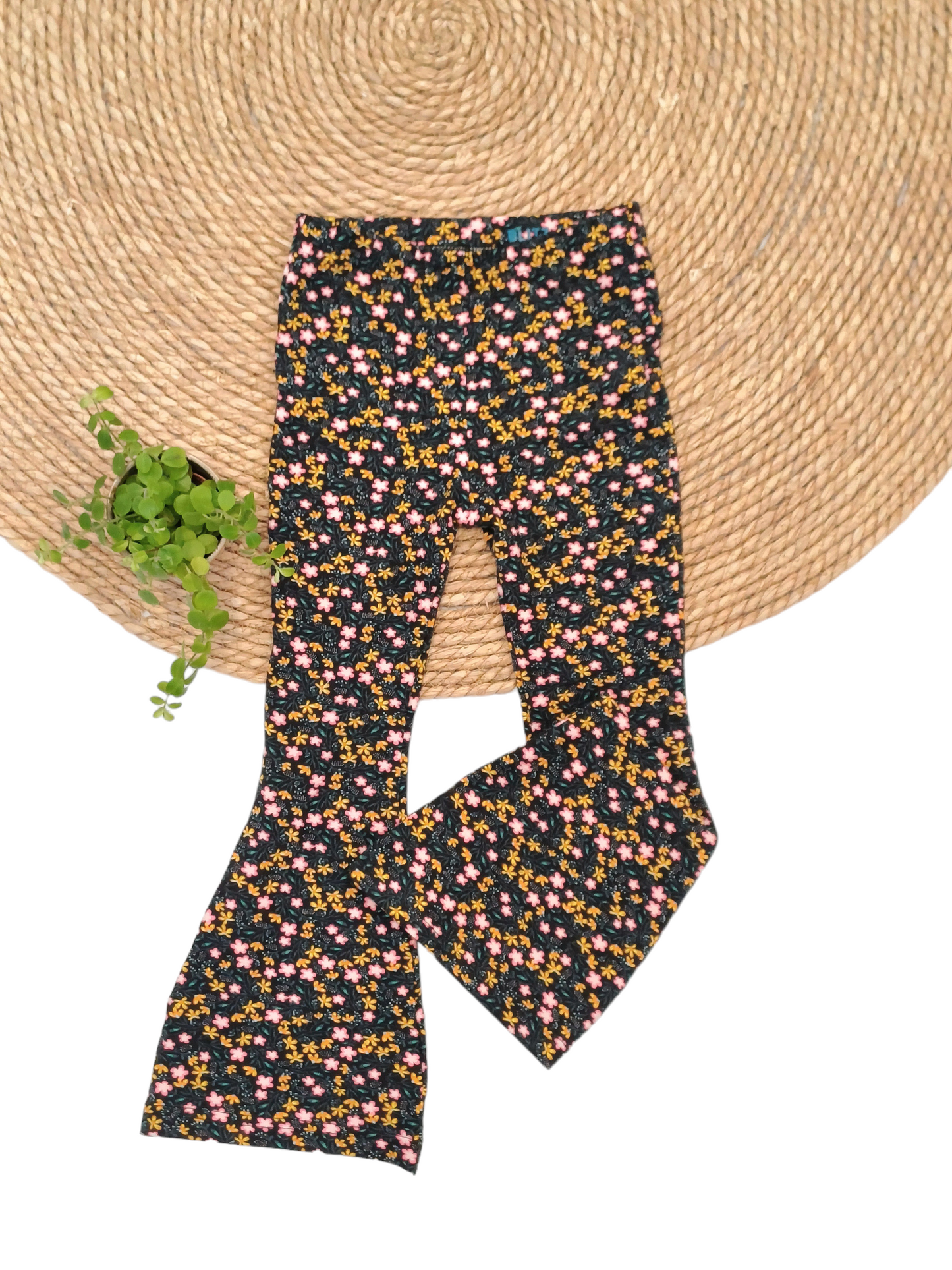 Flared broek Julia bloemenprint