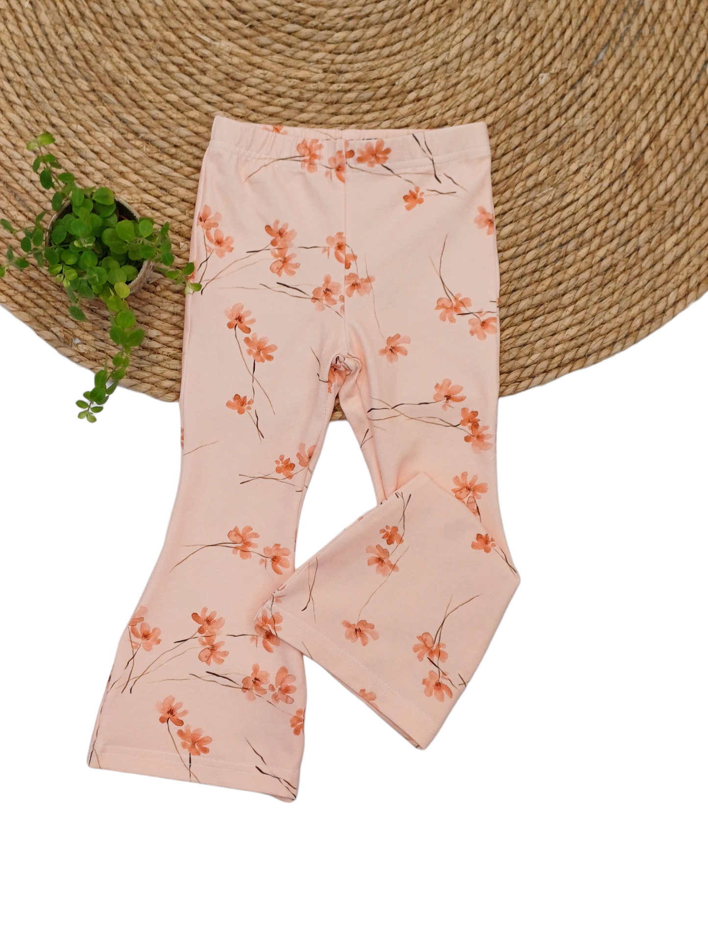 Flared broek Julia bloemenprint