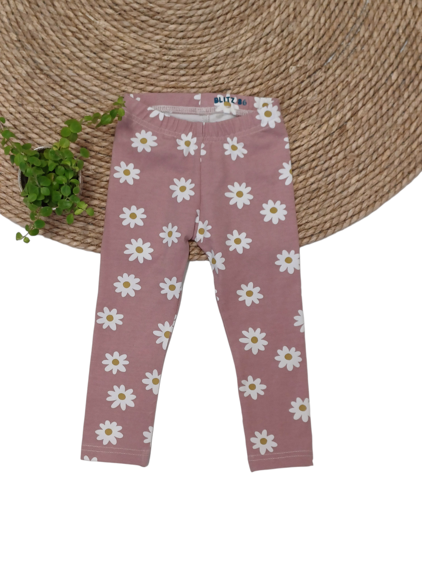 Legging met bloemenprint naar keuze