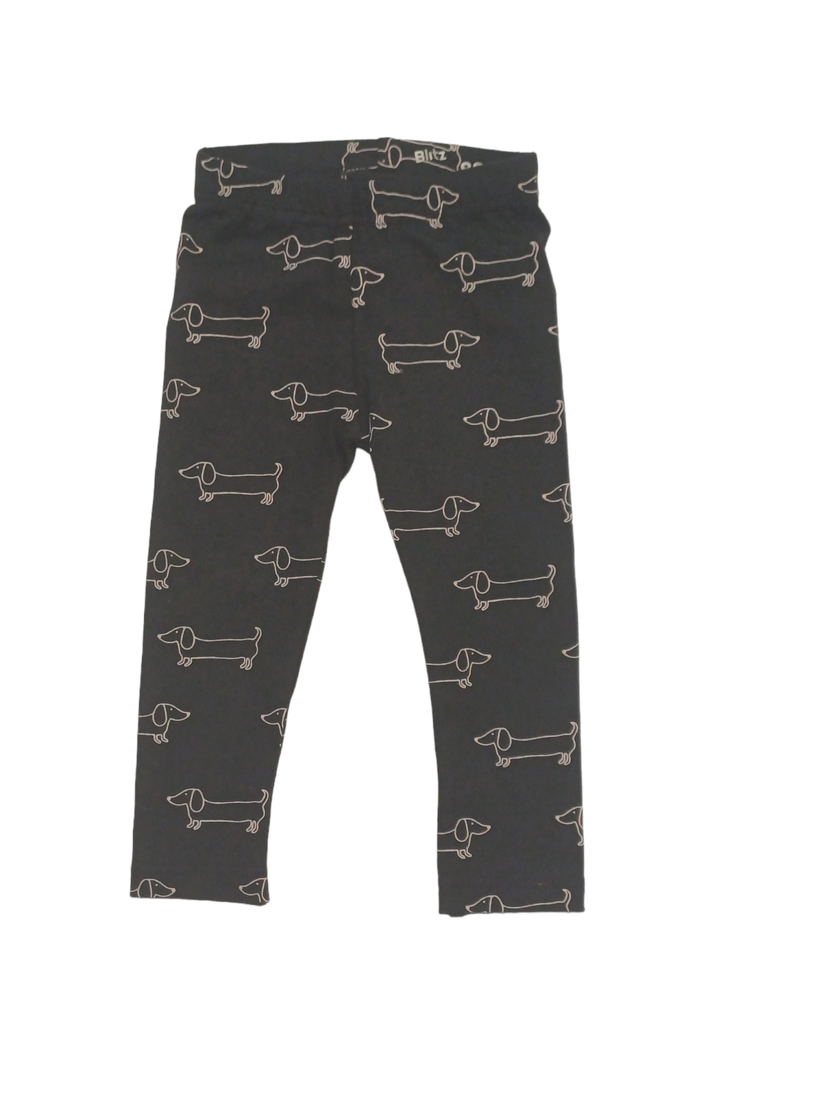 SALE MAAT 74 Legging teckels zwart