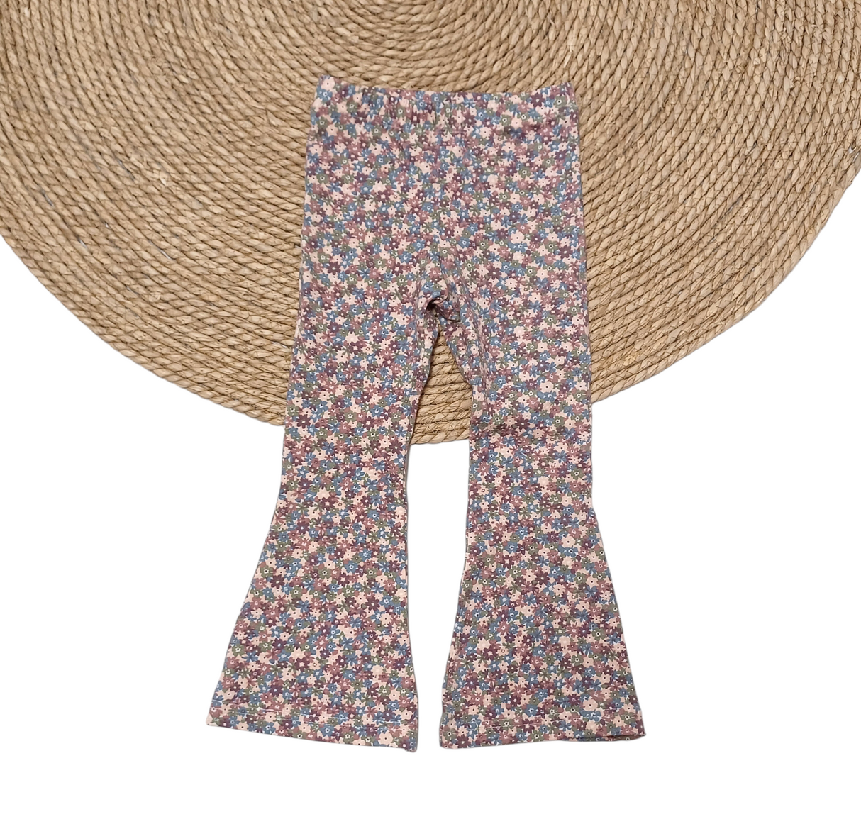 Flared broek Julia bloemenprint