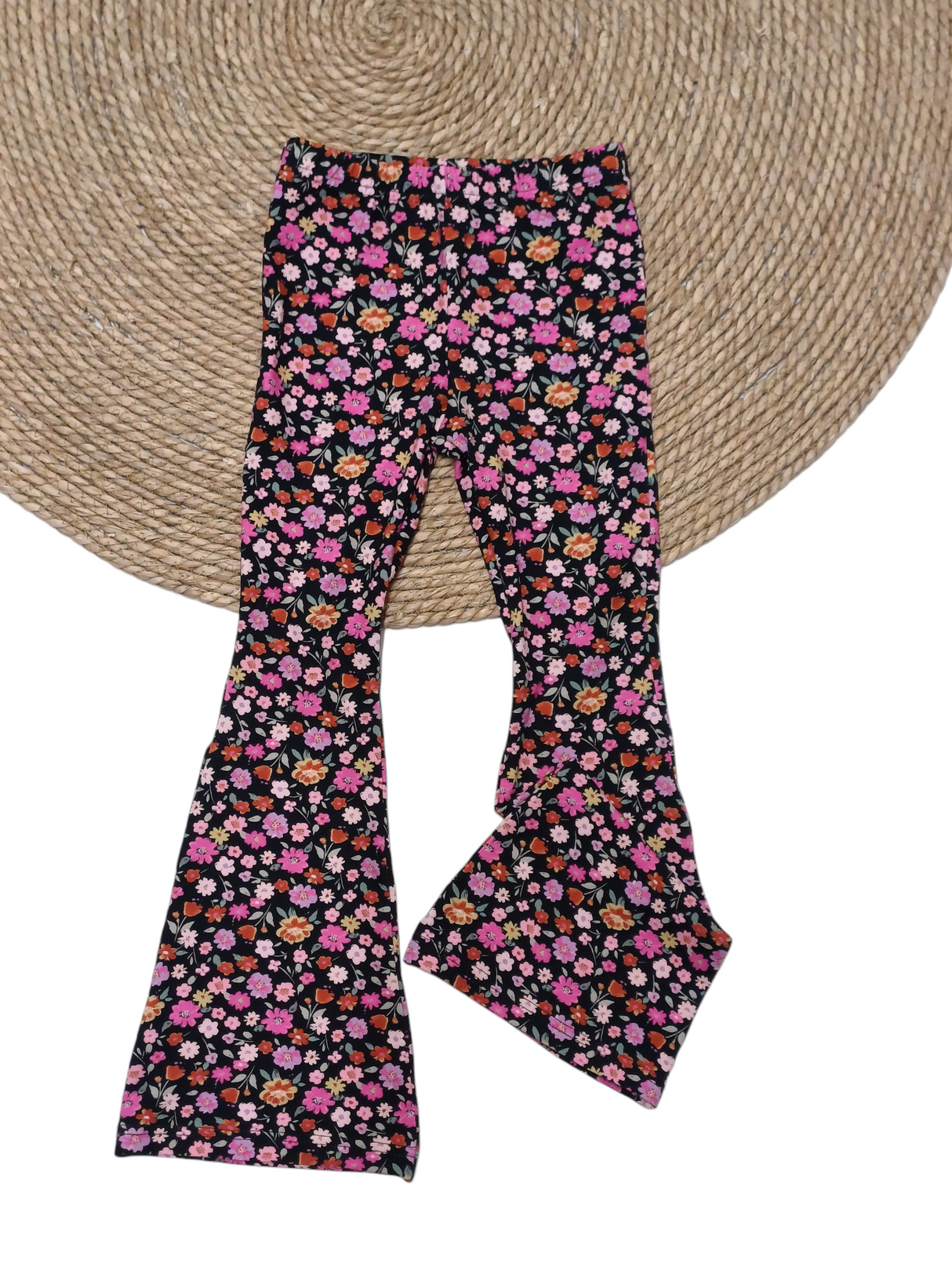 Flared broek Julia bloemenprint