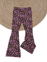 Flared broek Julia bloemenprint