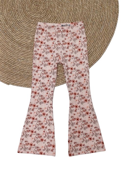 Flared broek pink dream